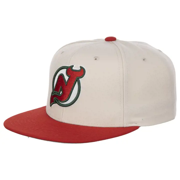 New Jersey Devils LNH Casquette Vintage Chrome Snap IVO