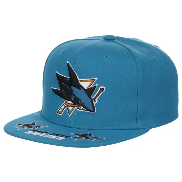 Casquette Vintage San Jose Sharks NHL "Hat Trick" TEAL
