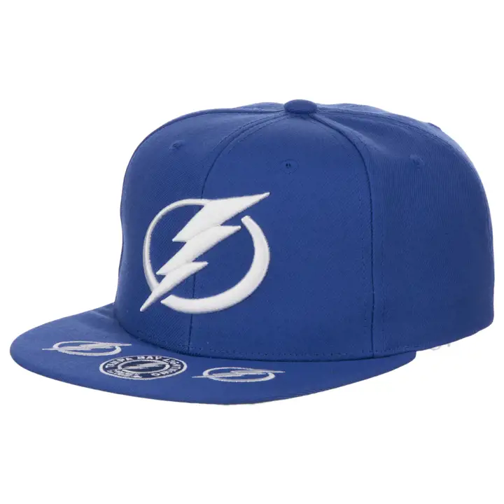 Tampa Bay Lightning NHL Vintage Hat Trick Snap BLEU