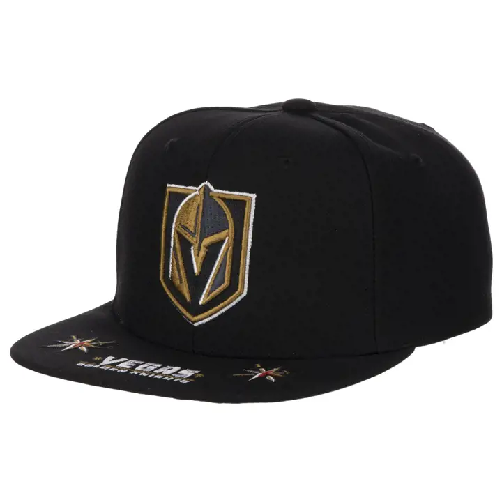 Vegas Golden Knights LNH Casquette vintage Hat Trick Snap Noire