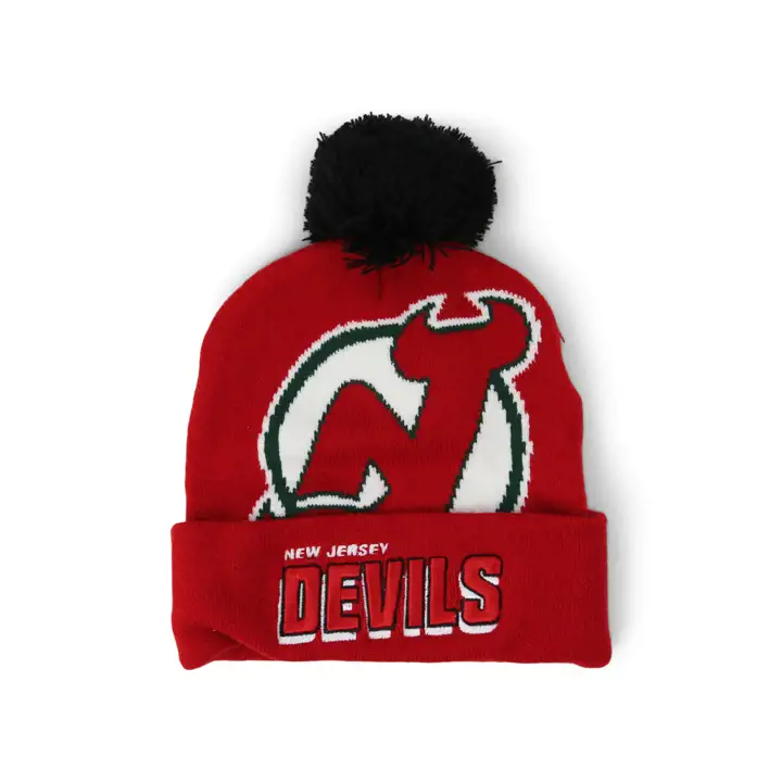 New Jersey Devils LNH Pompon rouge "Punch Out"