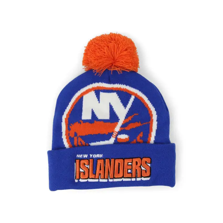 New York Islanders LNH Pompon Perforé TEAL