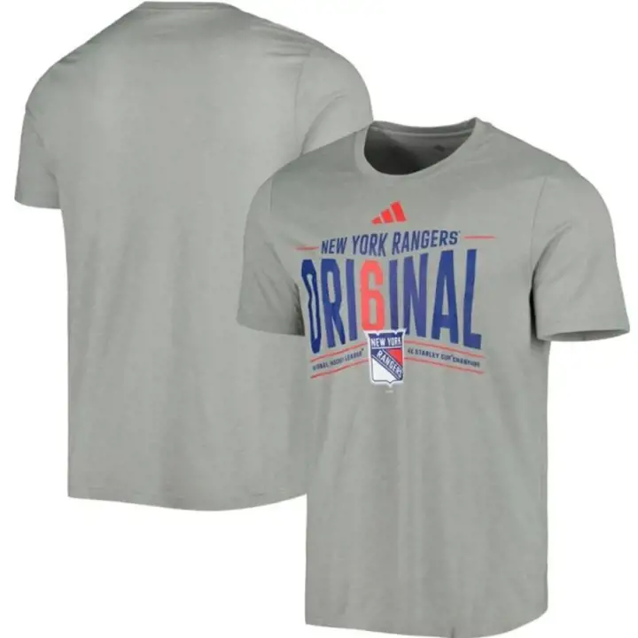 New York Rangers NHL ADI Original 6 Blend T-shirt anthracite