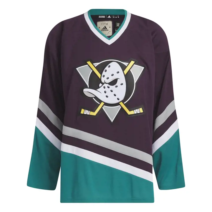Maillot Anaheim Ducks LNH ADI Vintage Classique d'équipe pur