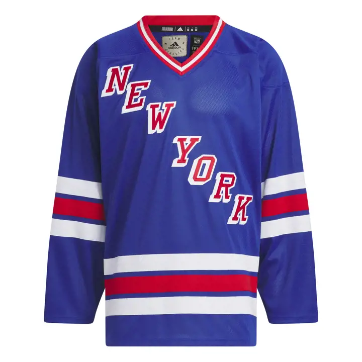 Maillot de hockey vintage New York Rangers NHL ADI Classic rbl 197