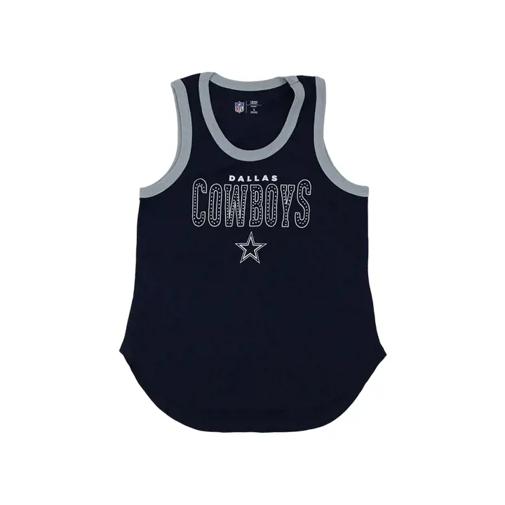 Débardeur Femme NFL Dallas Cowboys Varsity 22 Marine