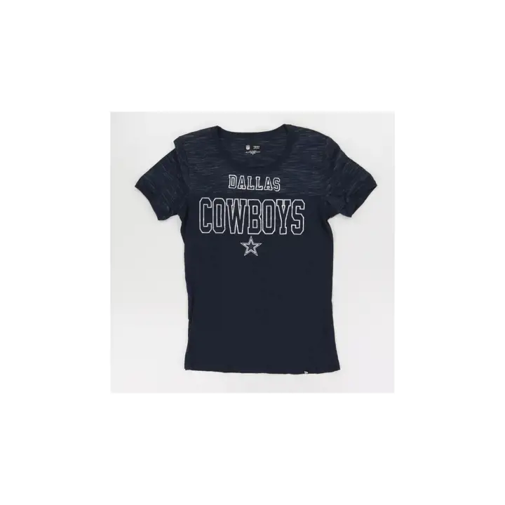 T-shirt Femme NFL Dallas Cowboys Reverse Space Dye 22 Marine