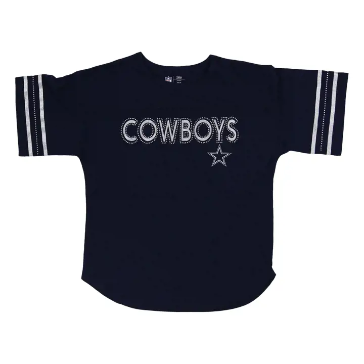 T-shirt Femme NFL Dallas Cowboys Extra Point 22 Marine