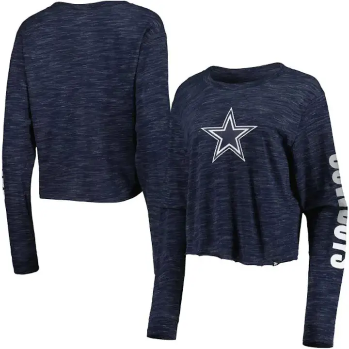 Dallas Cowboys NFL T-shirt court manches longues femme 22 Marine