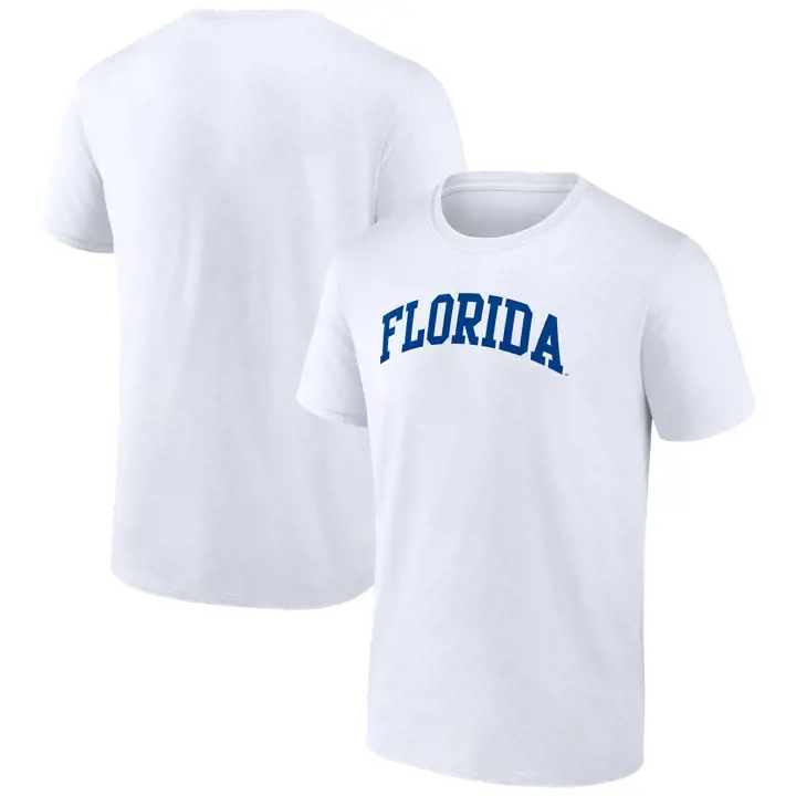 T-shirt col rond NCAA Florida Gators 2F blanc