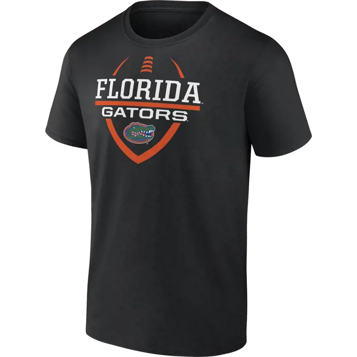 T-shirt icône football NCAA Florida Gators 2F noir