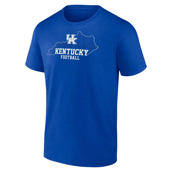 T-shirt de football Kentucky Wildcats 2F NCAA State Pride rbl
