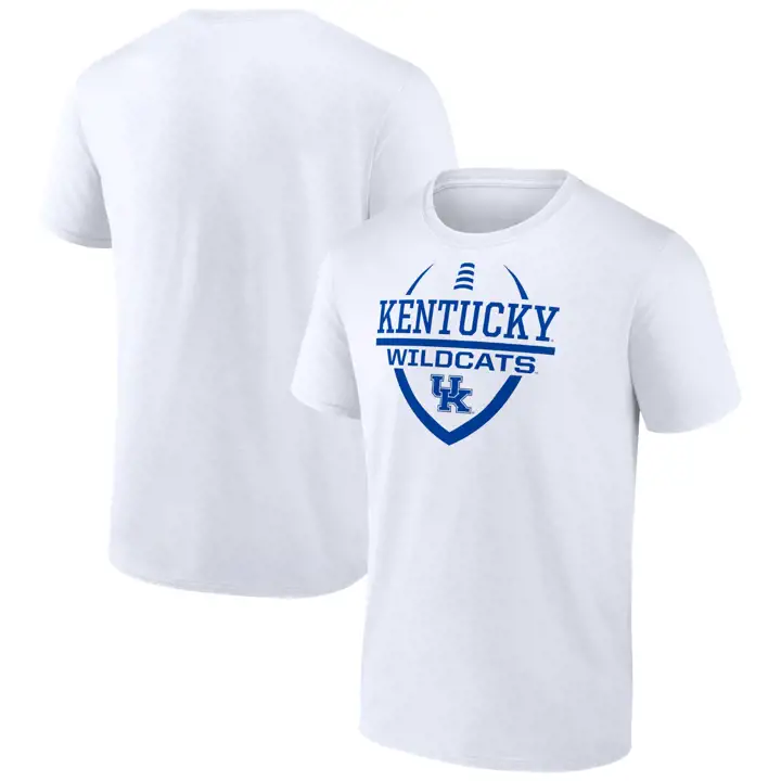 T-shirt Kentucky Wildcats 2F NCAA Football Icon blanc