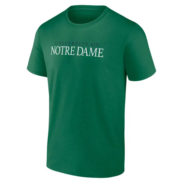 T-Shirt vert Notre Dame Fighting Irish 2F NCAA University