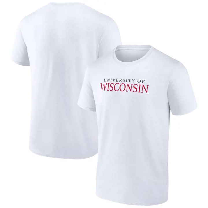 T-shirt universitaire Wisconsin Badgers 2F NCAA blc