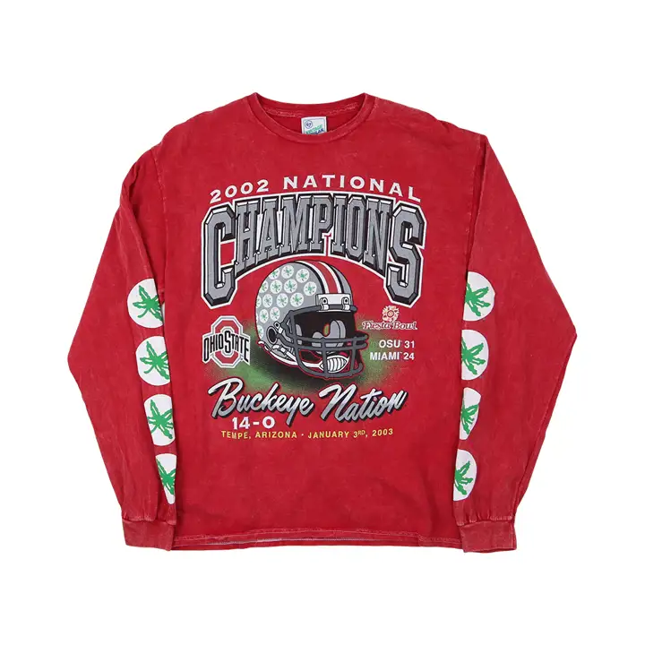 T-shirt manches longues "Ohio State Buckeyes NCAA Women's Vintage Tubular Rocker"