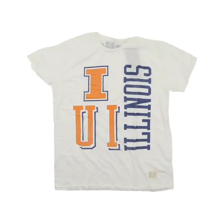 T-shirt Illini St NCAA Vault Slogan crème