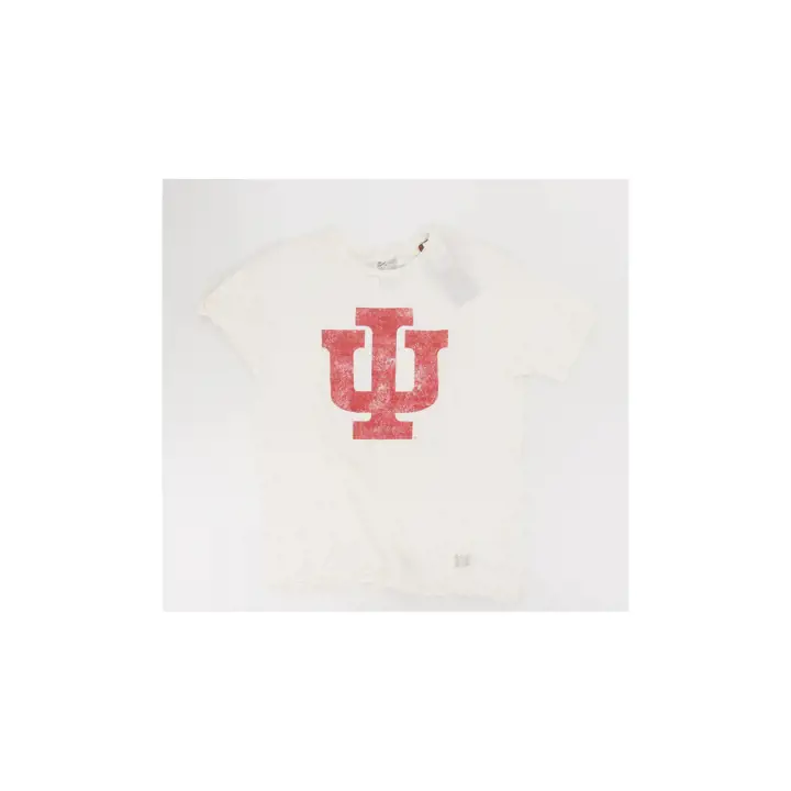 T-shirt à slogan Indiana Hoosiers NCAA Vault CRÈME