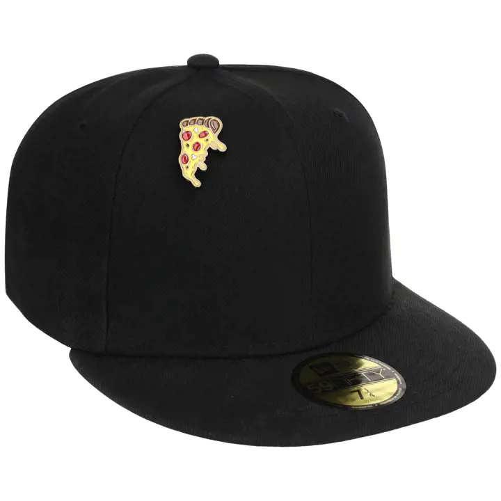 Lids Hat Drop Épingles Lids Hat Drop Pizza jaune/rouge/brun