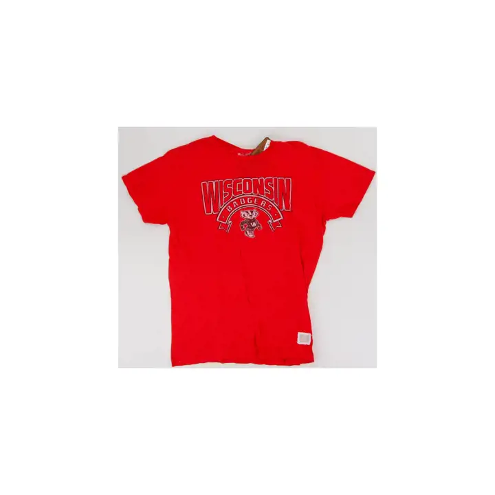 Wisconsin Badgers NCAA Vintage T-Shirt RED