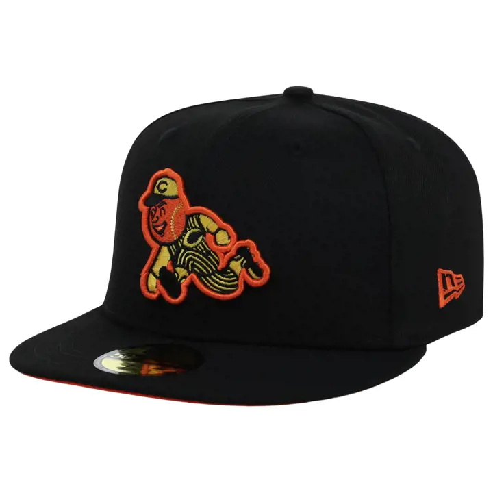 Casquette 59FIFTY MLB Trick or Treat des Cincinnati Reds - noire/noire/orange