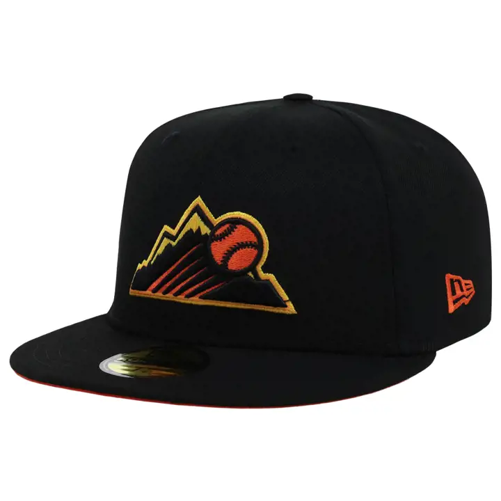 Casquette Colorado Rockies MLB Trick or Treat 59FIFTY noire/noire/orange
