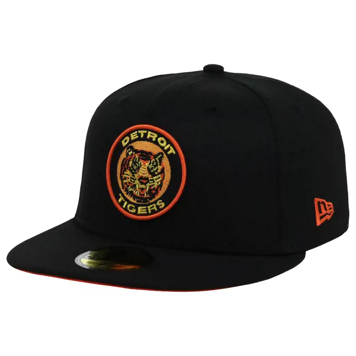 Casquette 59FIFTY MLB Trick or Treat des Detroit Tigers, noir/noir/orange