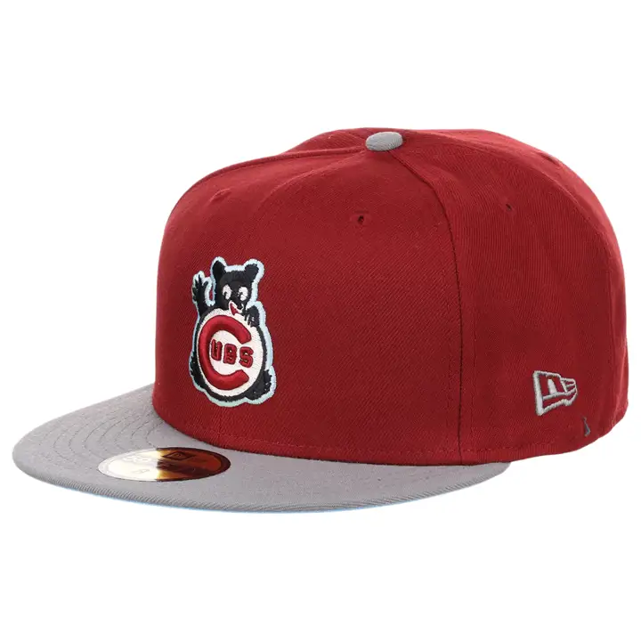 Casquette 59FIFTY MLB Brick House Chicago Cubs rouge/gris/bleu ciel