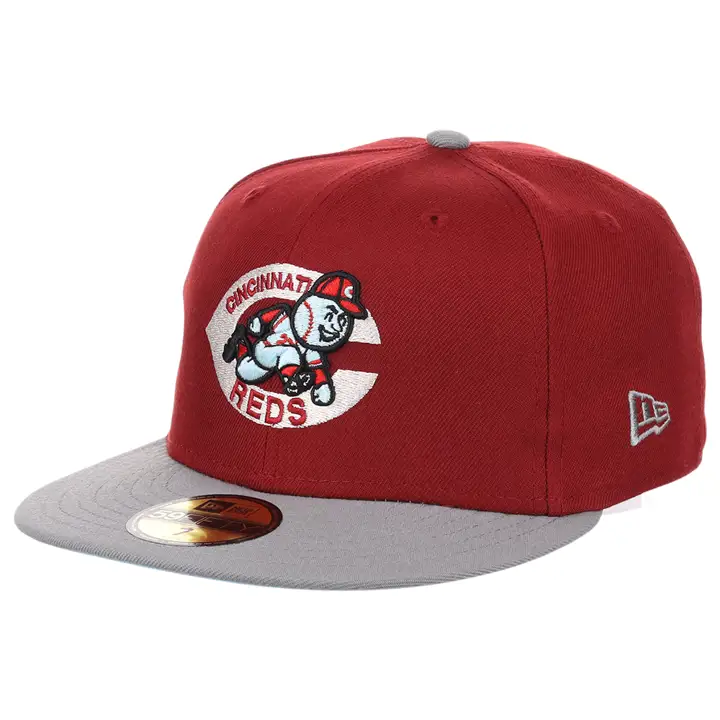 Casquette 59FIFTY MLB Brick House rouge/gris/bleu ciel Cincinnati Reds
