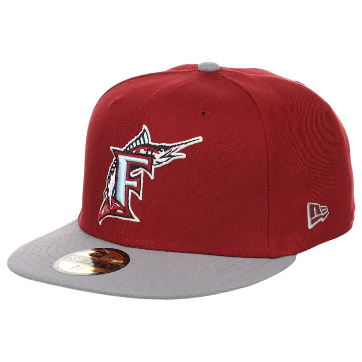 Florida Marlins MLB Brick House 59FIFTY rouge/gris/bleuciel