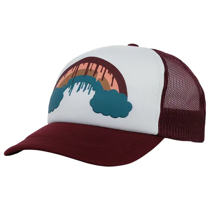 ordinary crowns Casquette de camionneur en mousse Pop Culture blc/bordeaux Drip R