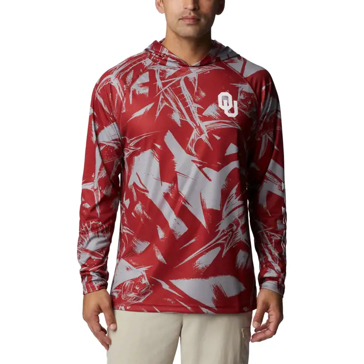 Sweat à capuche Terminal Tackle manches longues NCAA Super Oklahoma Sooners
