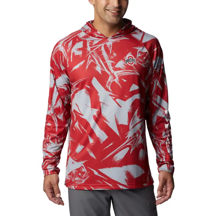 Hoodie Super Terminal Tackle Buckeyes de l'Ohio State NCAA - Rouge