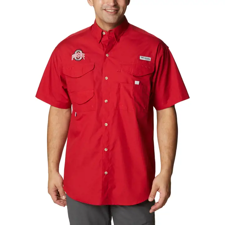 T-Shirt OSU Buckeyes NCAA Bonehead Teams Rouge