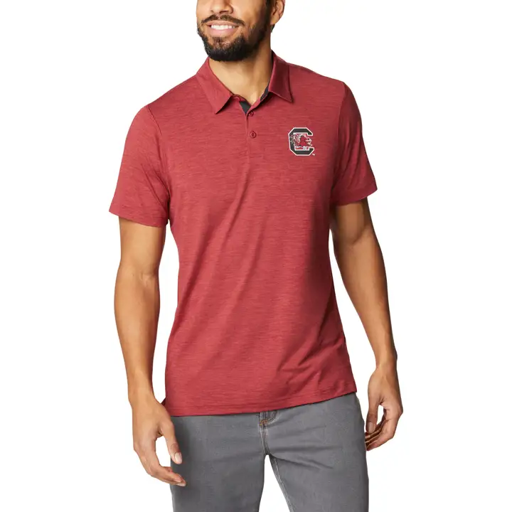 South Carolina Gamecocks NCAA CLG Tech Trail Polo mar