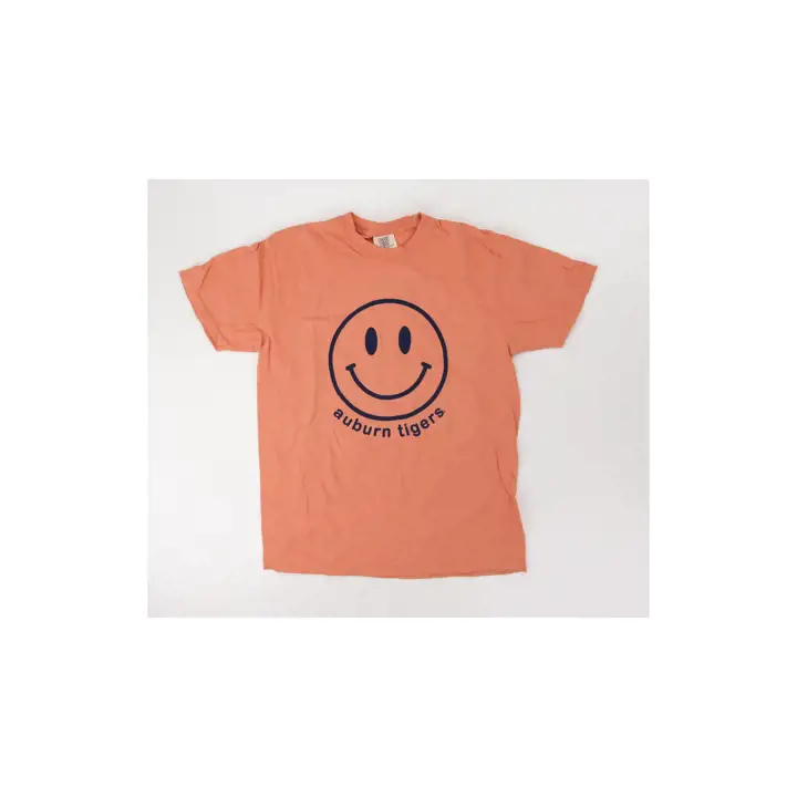 T-shirt NCAA femme Auburn Tigers Smiley Face KHA