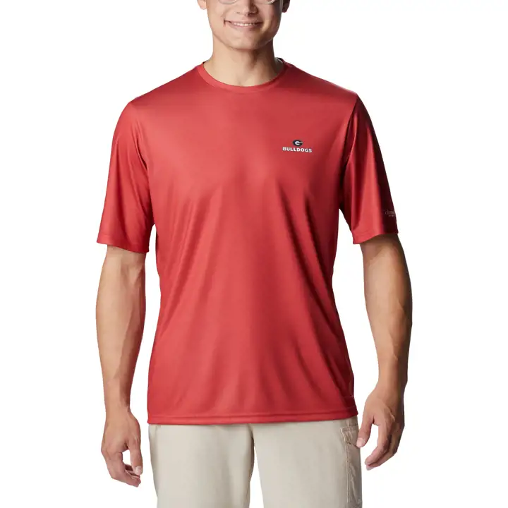T-shirt rouge Georgia Bulldogs NCAA Terminal Tackle