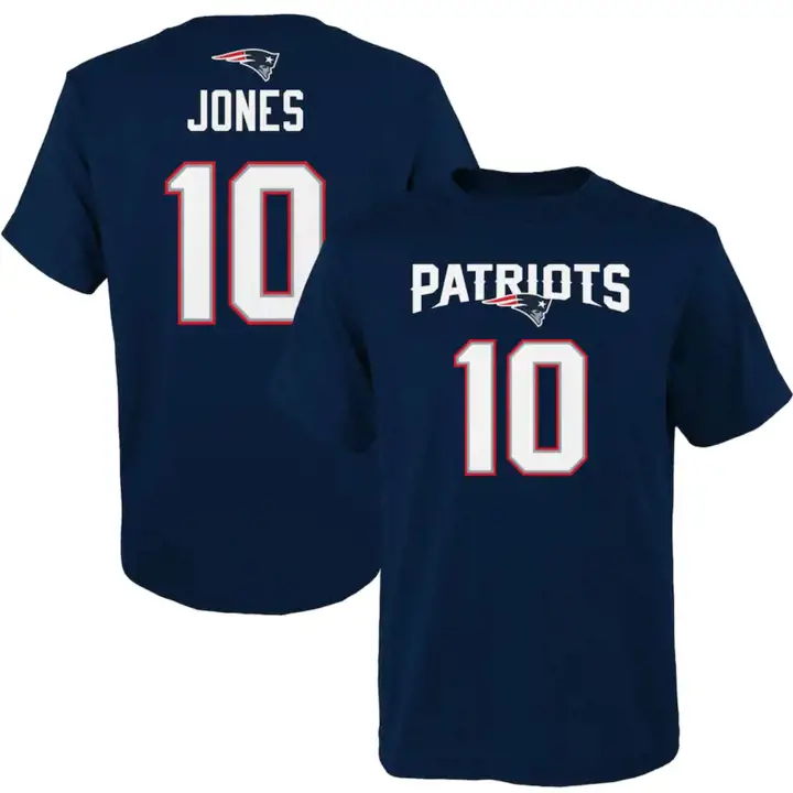 PATRIOTS NFL T-shirt Mac Jones Marine pour bébés