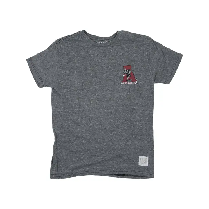 T-shirt Triblend Compass Mascotte NCAA Crimson Tide de l'Alabama