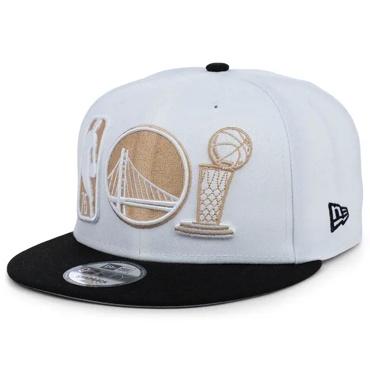 Golden State Warriors NBA Ring Ceremony 22 9FIFTY blc/n/gr