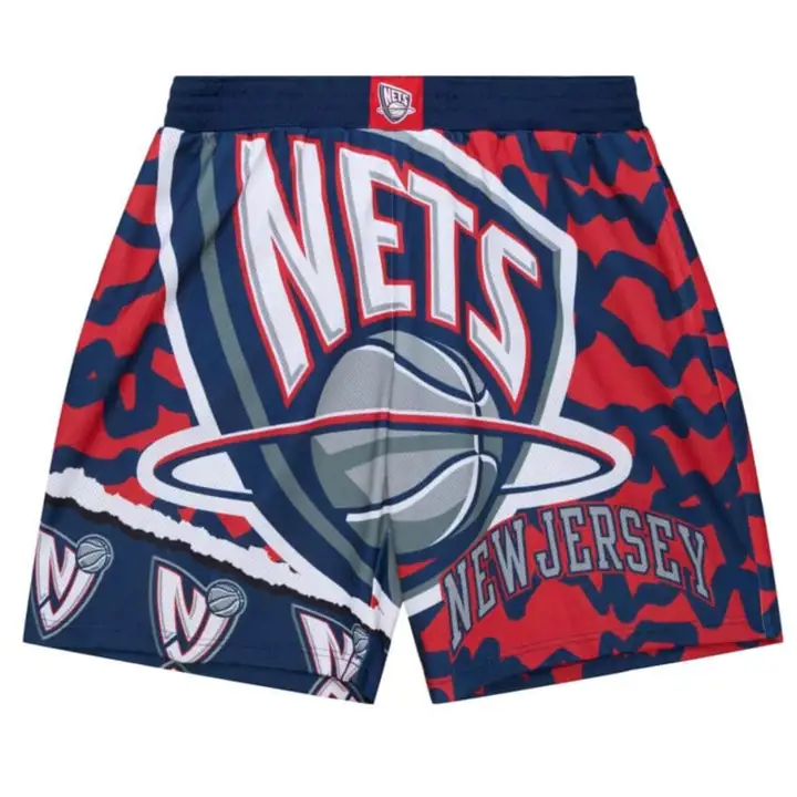 Shorts Enfant NBA Jumbotron New Jersey Nets - bleu