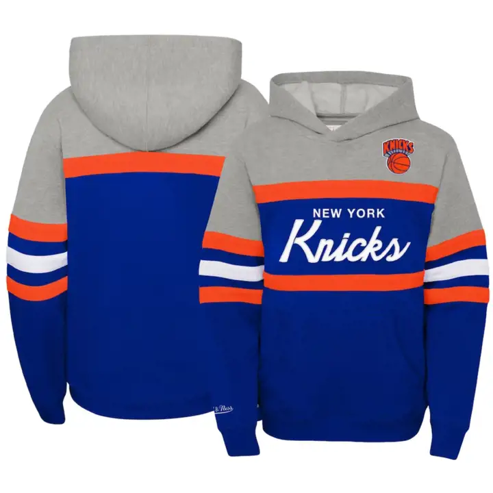 New York Knicks NBA Jeune Entraîneur à Capuche bleu
