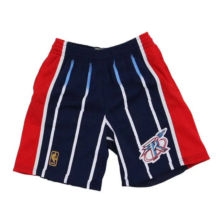 Shorts NBA Youth Swingman HOUSTON ROCKETS BLEU MARINE