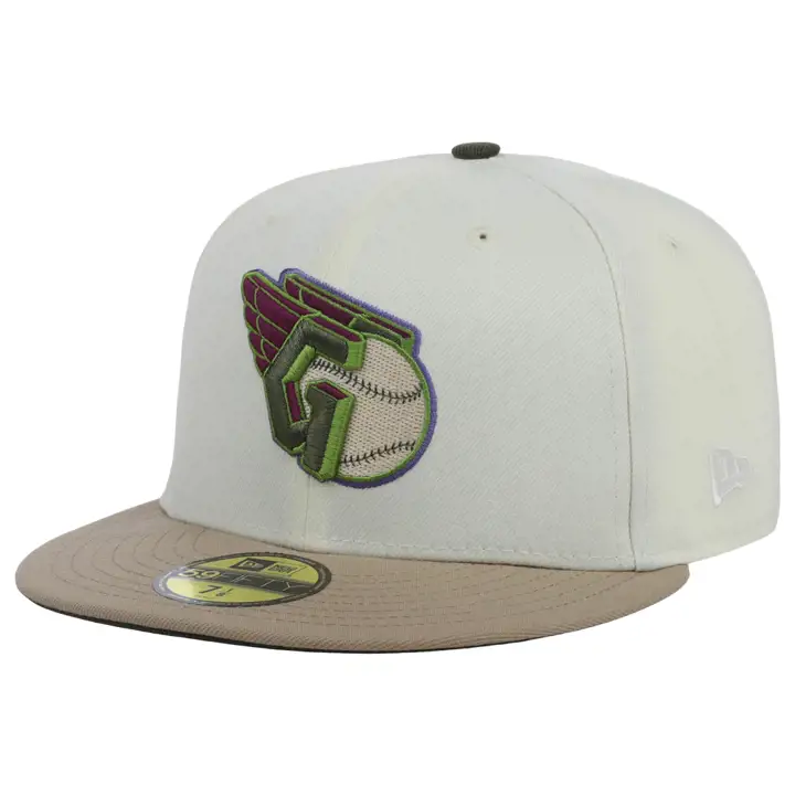 Cleveland Guardians MLB Pistacia Vera 59FIFTY ivo/chameau/olive