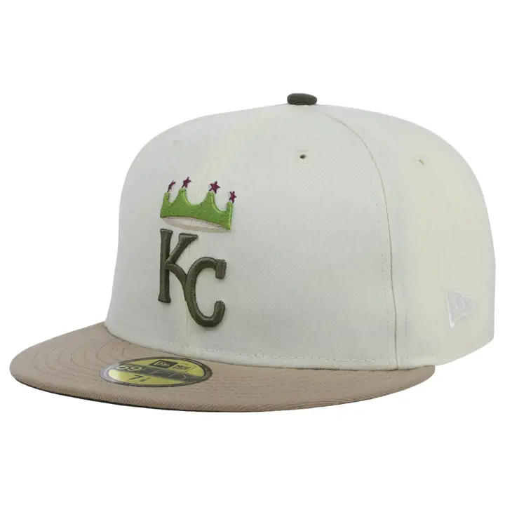 Kansas City Royals MLB Pistacia Vera 59FIFTY ivo/camel/olv
