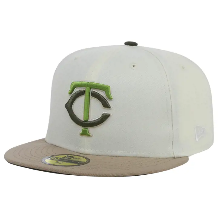 Minnesota Twins MLB Pistacia Vera 59FIFTY ivoire/camel/olv