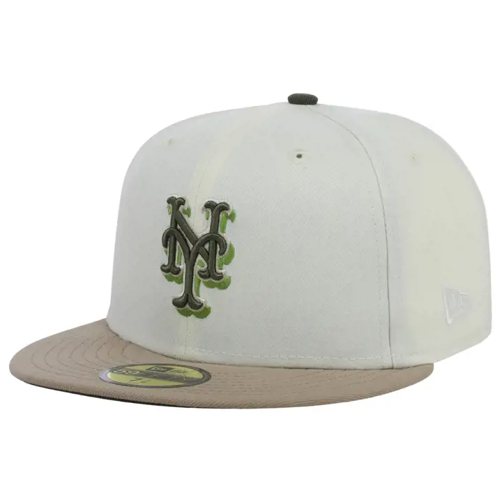 New York Mets MLB Pistacia Vera 59FIFTY ivo/camel/olv