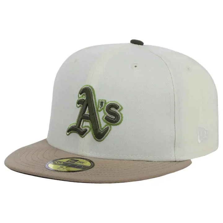 Oakland Athletics MLB Pistacia Vera 59FIFTY ivoire/chameau/olive
