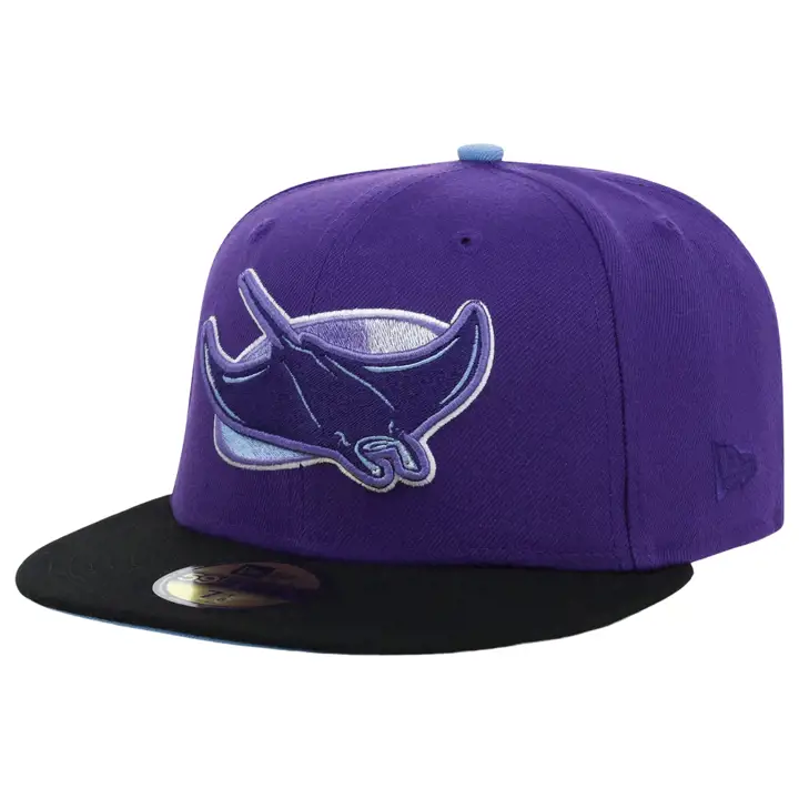 Tampa Bay Rays MLB Good vs Evil 59FIFTY pur/blk/skbl