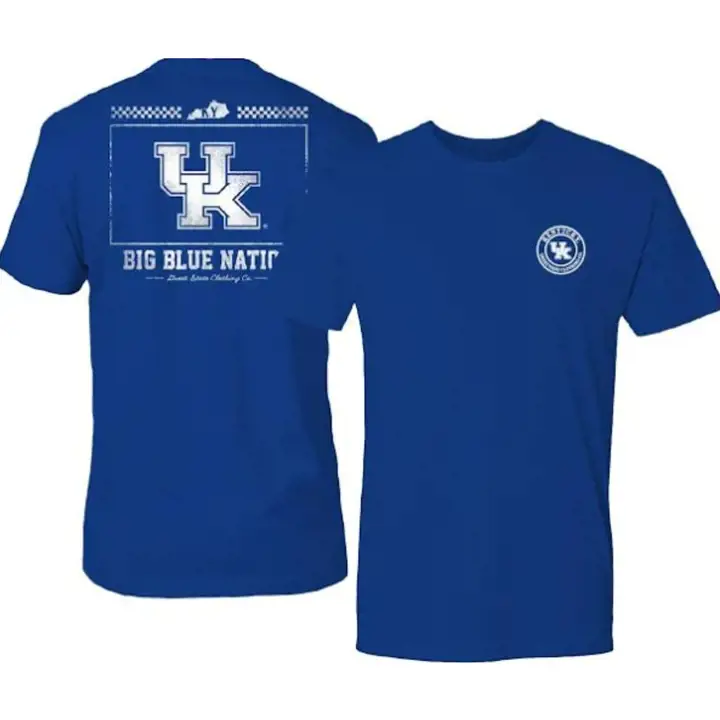 T-shirt drapeau délavé Kentucky Wildcats NCAA Great State